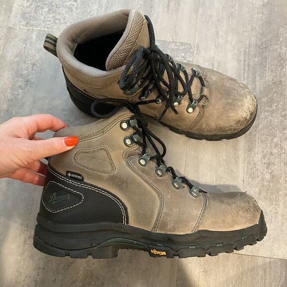 Danner Women Boot Vicious Size 6.5 GTX Waterproof EH Work Safety Toe Pre Owned - Picture 1 of 8